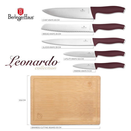 Berlinger Haus 6-Delige Messenset Leonardo