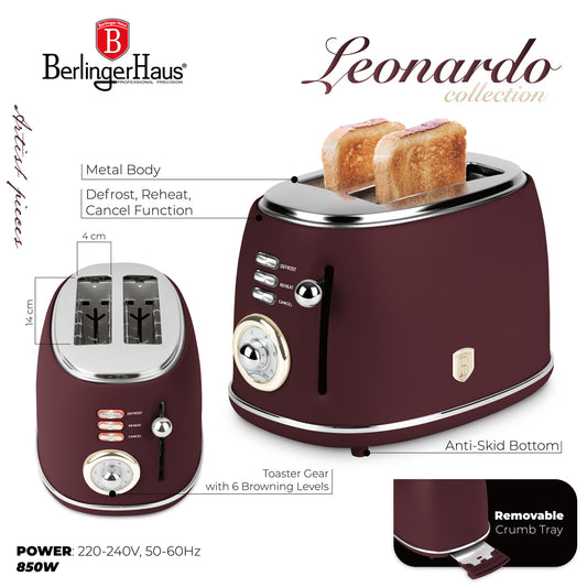 Berlinger Haus BH9520 Leonardo Broodrooster