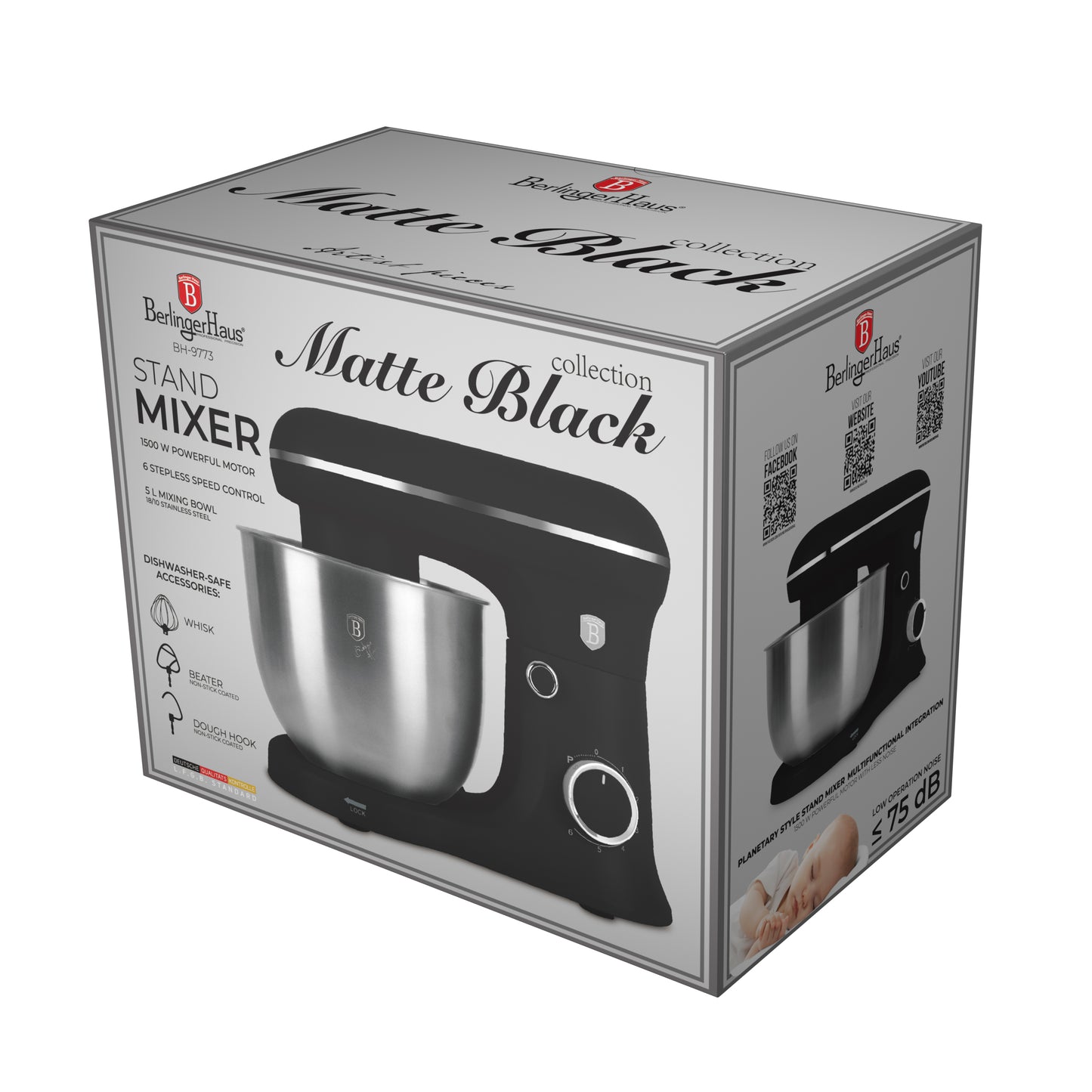 Berlinger Haus – Zwarte Standmixer