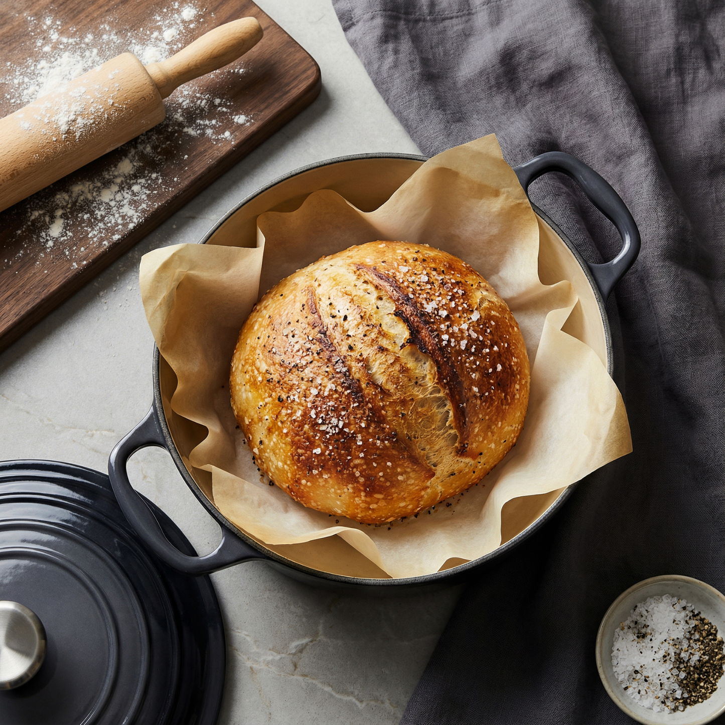 CS Solingen Cast Iron Pot Set – 7 Pieces