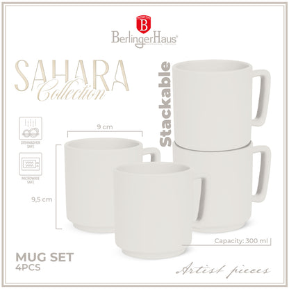 Berlinger Haus Sahara – Set van 4 Mokken