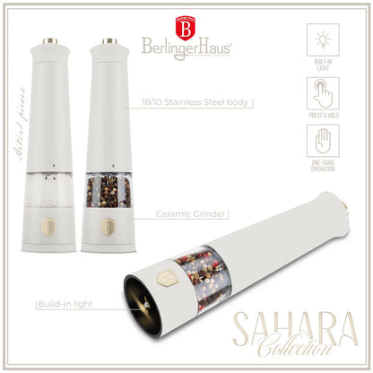 Berlinger Haus Elektrische Zout- & Pepermolen Sahara
