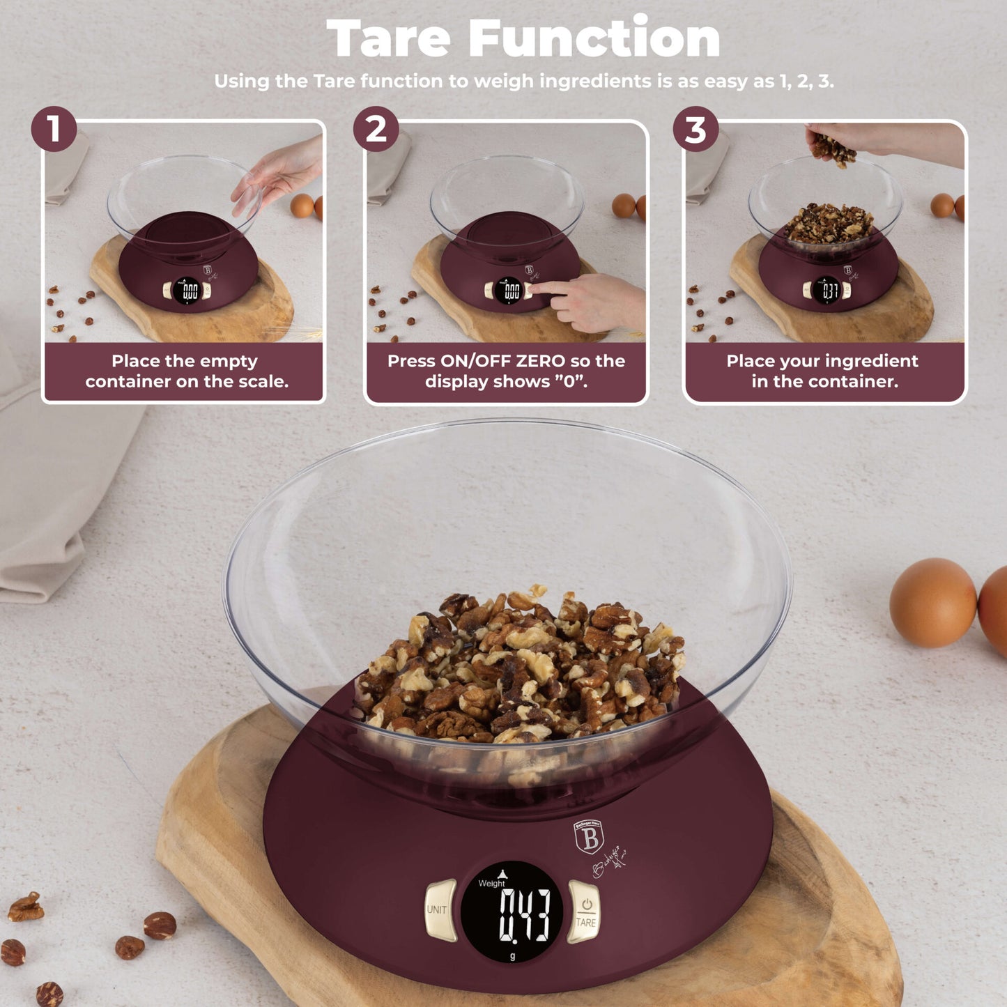 Berlinger Haus Kitchen Scale Leonardo