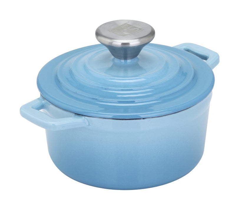 Cs Solingen Gietijzeren Pan Blauw - 14 cm